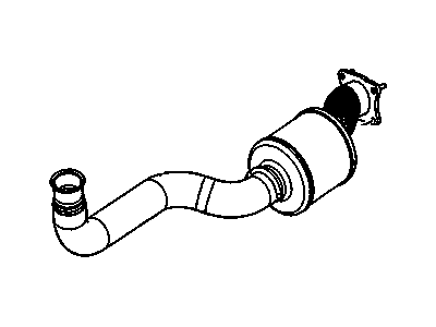 2004 Chevrolet Silverado Catalytic Converter - 15761128