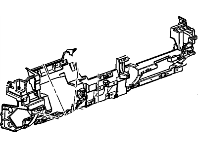 GM 25796962 Panel Assembly, Instrument Panel Lower Trim