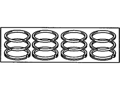 2009 Pontiac Vibe Piston Ring - 19205440