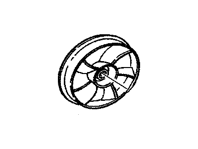 GM 12365328 Fan Assembly, Engine Coolant Lh