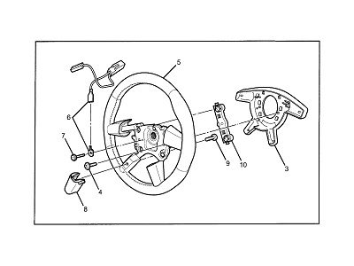 GM 92148392 Steering Wheel