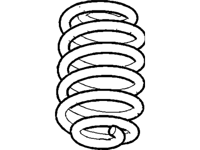 2017 Chevrolet Tahoe Coil Springs - 23154240