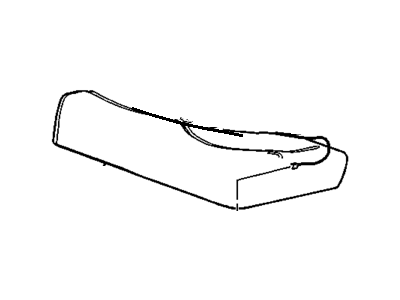 2002 Cadillac Escalade Seat Cushion Pad - 88938579