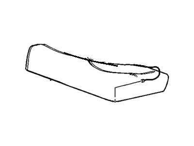 GM 88979125 Pad,Rear Seat Cushion