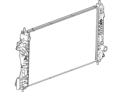 GM 23125739 Radiator Assembly