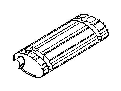 1999 GMC Sonoma Exhaust Pipe - 15722094
