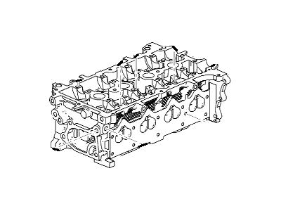 Chevrolet Spark Cylinder Head - 25195269