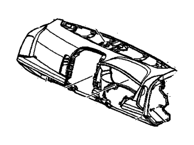 GM 25733602 Panel Assembly, Instrument *Neutral