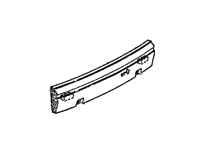 GM 10353196 Absorber Assembly, Rear Bumper Fascia Energy