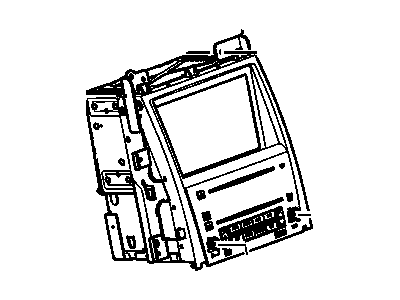 GM 20902103 Radio Assembly, Amplitude Modulation/Frequency Modulation Stereo & Navn Eccn=7A994