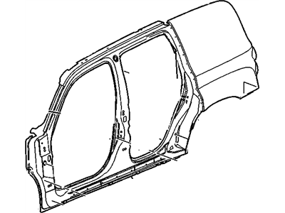 GM 15942501 Frame Assembly, Body Side Outer