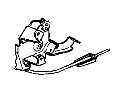 GM 10306508 Cable Assembly, Parking Brake Front