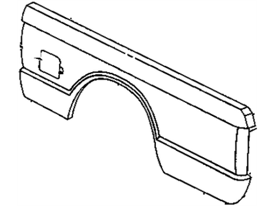 GM 15628322 Panel Assembly, Pick Up Box Side