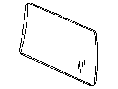 GM, GM 10209983 Window Assembly - Body Side Front