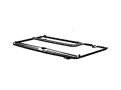 GM 12374167 SUNSHADE, Roof Panel