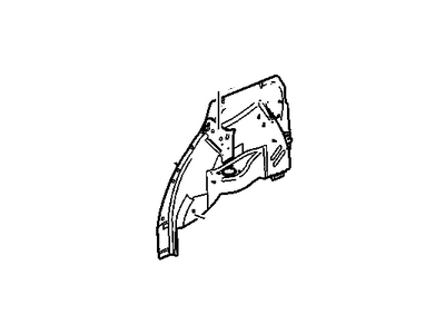 GM 25906431 Panel Assembly, Rear Wheelhouse Inner