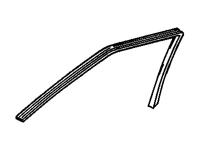 1992 Cadillac Deville Door Moldings - 25555104
