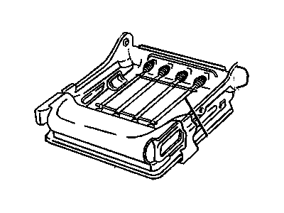 GM 16796863 Frame Assembly, P&Driver Seat Cushion