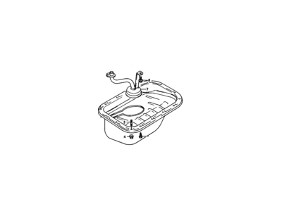 Chevrolet Metro Oil Pan - 91172245