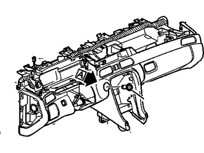 GM 25724015 Panel Asm,Instrument *Wheat