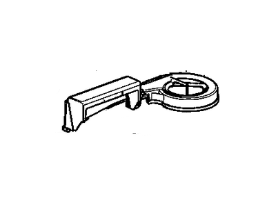 GM 13397361 Case, Heater & A/C Evaporator & Blower Upper