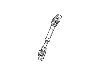 Chevrolet Spark EV Steering Shaft - 95083676