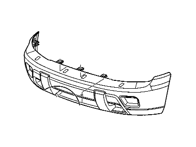 GM 88943617 Front Bumper, Cover