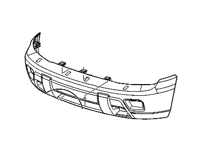 2007 Chevrolet Trailblazer Bumper - 88937047