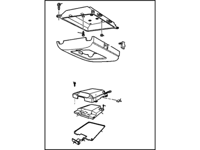 GM 15239466 Module Assembly, Mobile Entert Data Cartr*Charcoal