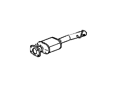 GM 15027368 Oxidation Catalytic Converter Assembly (W/ Exhaust Pipe)