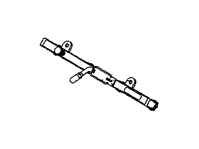 2009 Chevrolet Aveo Fuel Rail - 96475742