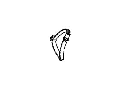 1998 Oldsmobile Silhouette Seat Belt - 88954007