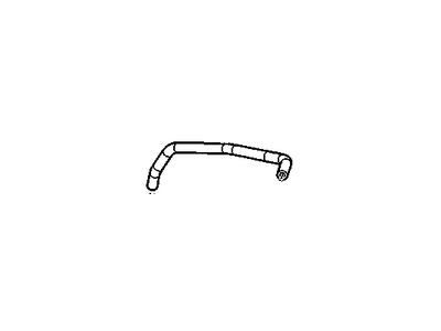 GM 15889002 Engine Coolant Recovery Tank Hose