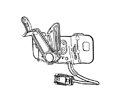 GM 92259900 Latch Assembly, Hood Primary