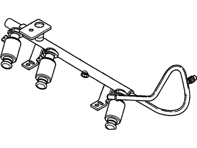 GMC Sonoma Fuel Rail - 17113657