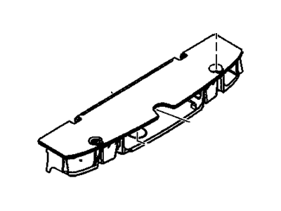 GM 10347609 Tray Assembly, Rear Compartment Stowage