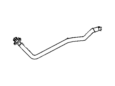 GM 15595249 Exhaust Pipe