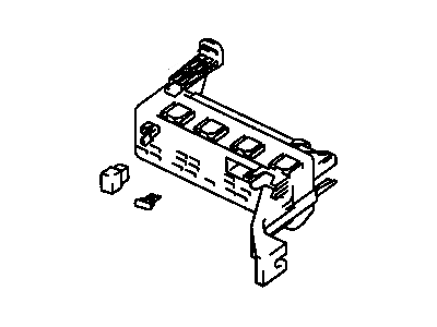 1999 Chevrolet Tracker Fuse Box - 30020837