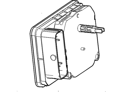 GM 23320968 Electronic Brake Control Module Kit