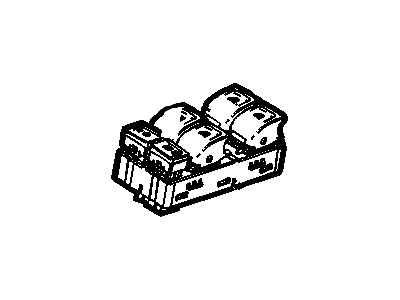 GM 23427098 Switch Assembly, Front Side Door Window Control