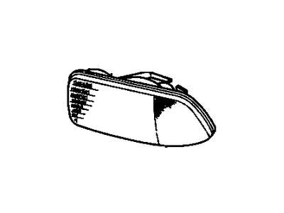 GM 16524810 Headlight Capsule