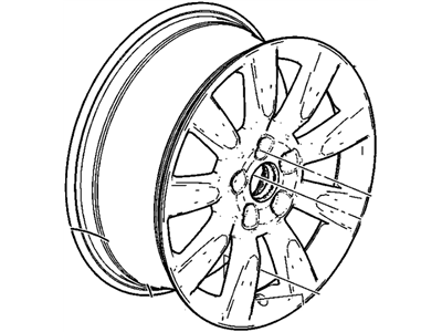 2009 Cadillac XLR Spare Wheel - 9598617