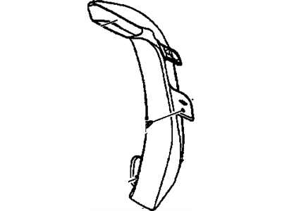 GM 15200121 Duct Assembly, Auxiliary A/C Air Outlet *Math Data