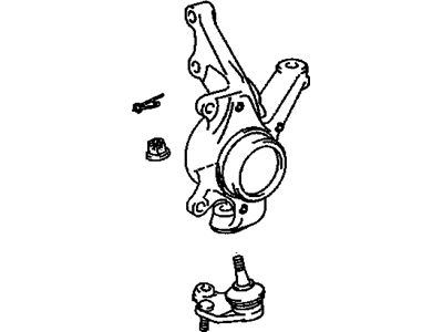 2006 Pontiac Vibe Ball Joint - 19184280