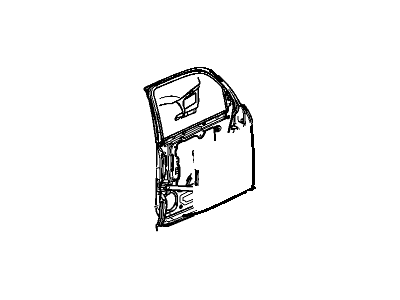 19120237 GM Door Asm,Rear Side (RH) Illustration 1 of 1