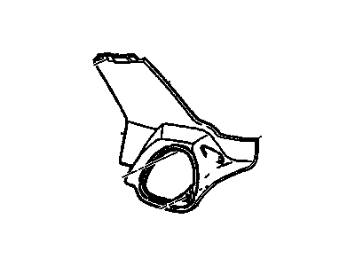 GM 10314810 Panel Assembly, Rear Compartment Side Trim *Shale