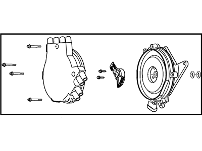 GM 1104032 Distributor,(Remanufactured)