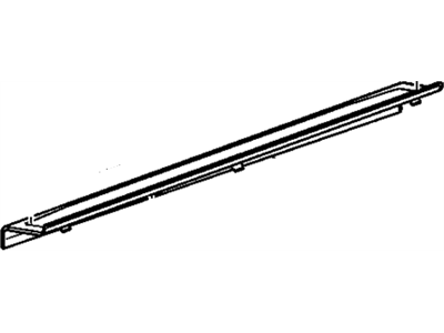 GM 92212820 Front Side Door Sill Trim Plate 92212820 GM Front Side Door Sill Trim Plate Illustration 1 of 1