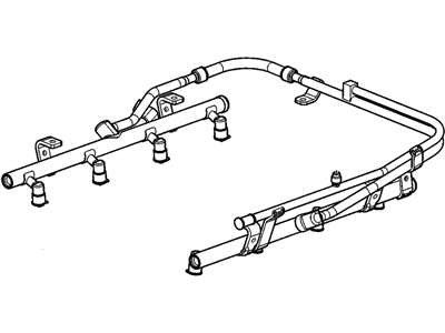 GM 12605222 Rail Assembly, Multiport Fuel Injection Fuel