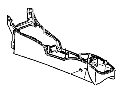 Pontiac Pursuit Center Console - 25845896